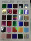 Laser PET engraving film PUPVCTPU scallion powder reflective luminous engraving film heat transfer printing hot stamping graphics Application Scenario